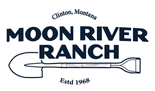 The logo for Moon River Ranch, a CSA project in Clinton Montana